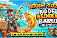 Mancing Makin Hoki! Cek Kode Redeem Fish It Roblox Terbaru 7 Maret 2026 dan Cara Klaimnya