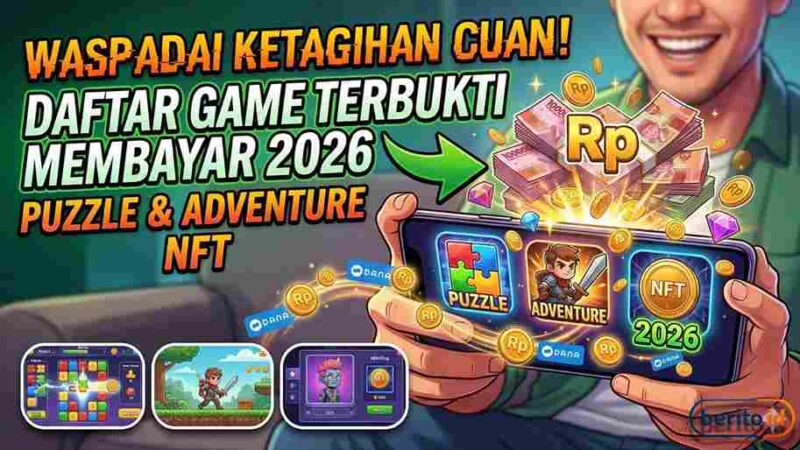 Waspada Ketagihan Cuan! Daftar Game Terbukti Membayar 2026: Dari Puzzle Sampai Petualangan NFT