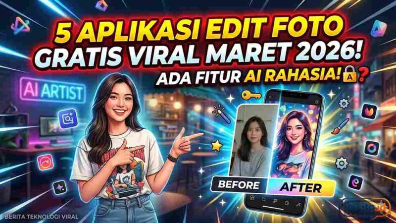 Bikin Foto Auto-Estetik! Ini 5 Aplikasi Edit Foto Gratis yang Lagi Viral Maret 2026, Ada Fitur AI Rahasia