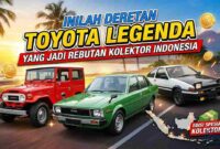 Inilah Deretan Toyota Legendaris yang Jadi Rebutan Kolektor Indonesia