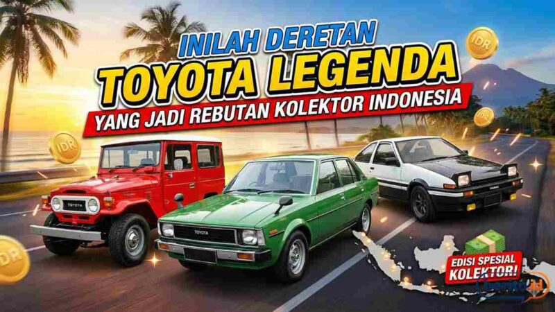 Inilah Deretan Toyota Legendaris yang Jadi Rebutan Kolektor Indonesia