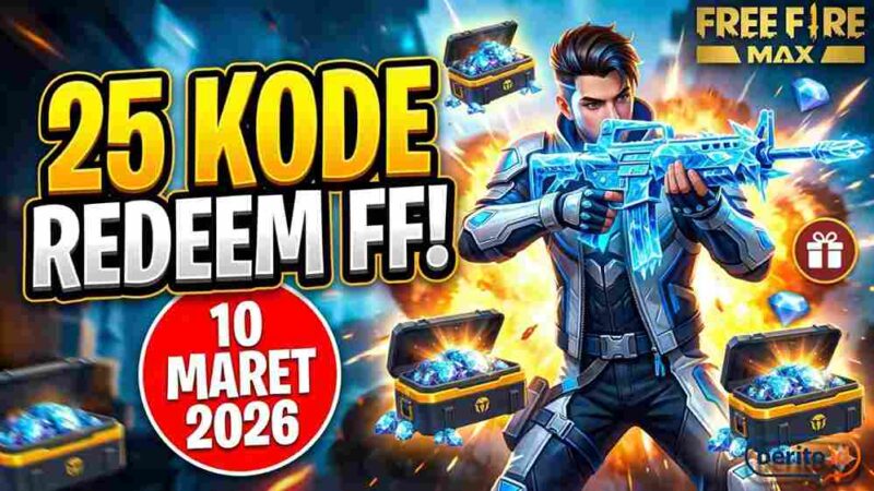 25 Kode Redeem FF MAX 10 Maret 2026: Klaim Skin XM8 Blizzard Blaze & Token Eksklusif