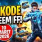 25 Kode Redeem FF MAX 10 Maret 2026: Klaim Skin XM8 Blizzard Blaze & Token Eksklusif