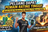 Peluang Dapat Pemain Rating Tinggi! Klaim Kode Redeem FC Mobile 11 Maret 2026 Sekarang