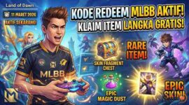 Kode Redeem MLBB 11 Maret 2026 untuk Klaim Item Langka