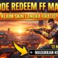 Klaim Skin Langka Gratis! Cek Kode Redeem FF MAX 13 Maret 2026 di Sini