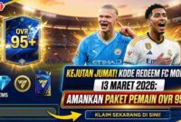 Kejutan Jumat! Kode Redeem FC Mobile 13 Maret 2026: Amankan Paket Pemain OVR 95+