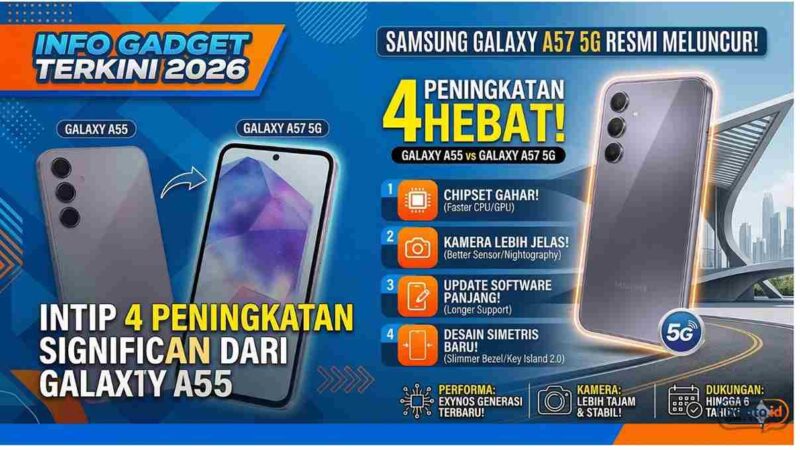 Samsung Galaxy A57 5G Resmi Meluncur, Intip 4 Peningkatan Signifikan dari Galaxy A55