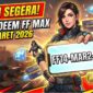 Klaim Segera! Kode Redeem FF MAX 14 Maret 2026 untuk Pemain Setia Garena Free Fire