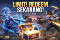 Jangan Sampai Limit! Tukar Kode Redeem Mobile Legends Maret 2026 Sekarang Juga