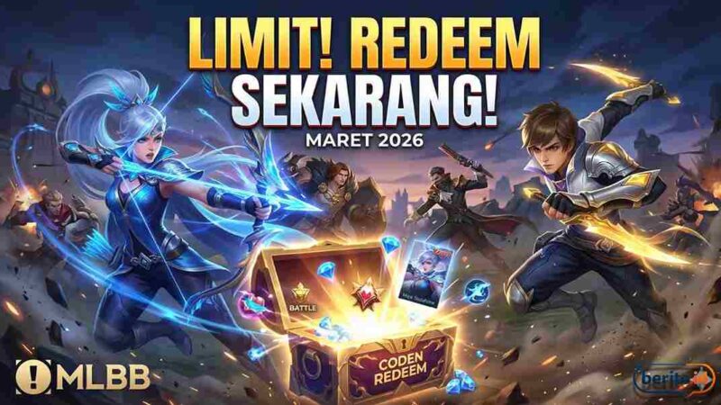 Jangan Sampai Limit! Tukar Kode Redeem Mobile Legends Maret 2026 Sekarang Juga