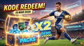 Banjir Gems dan Player Pack, Ini Kode Redeem FC Mobile Edisi Minggu 15 Maret 2026