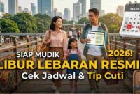 Ini Jadwal Resmi Libur Lebaran dan Cuti Bersama 2026 (Foto: AI)