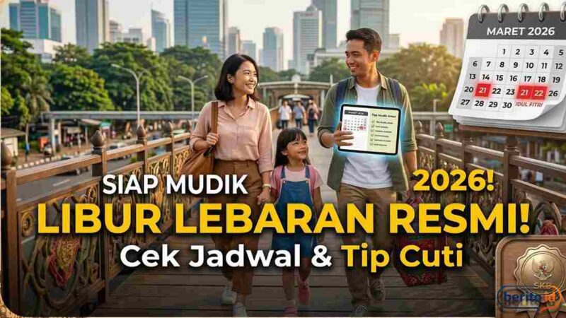 Ini Jadwal Resmi Libur Lebaran dan Cuti Bersama 2026 (Foto: AI)
