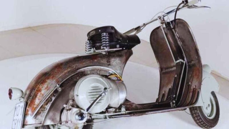 Menilik Wujud Vespa Tertua di Dunia, Mahakarya 