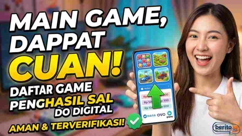 Deretan Game Penghasil Saldo Digital yang Aman dan Terverifikasi (Foto: AI)