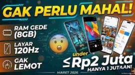 Ini 4 HP 1 Jutaan Terbaik Maret 2026 yang Speknya Gak Masuk Akal