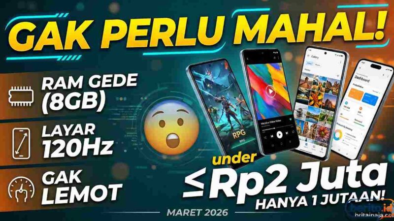 Ini 4 HP 1 Jutaan Terbaik Maret 2026 yang Speknya Gak Masuk Akal