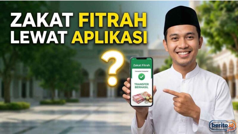 Zakat Fitrah Lewat Aplikasi: Praktis Memang, Tapi Bagaimana Hukum Sahnya? (Foto: AI)