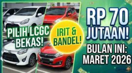 Pengen Punya Mobil Irit? Ini Rekomendasi LCGC Bekas Rp70 Jutaan Bulan Ini (Foto: AI)