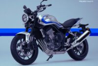 Honda Pamer CB400 Super Four E-Clutch di Tokyo (Foto: paultan/medcom)