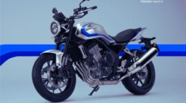 Honda Pamer CB400 Super Four E-Clutch di Tokyo (Foto: paultan/medcom)