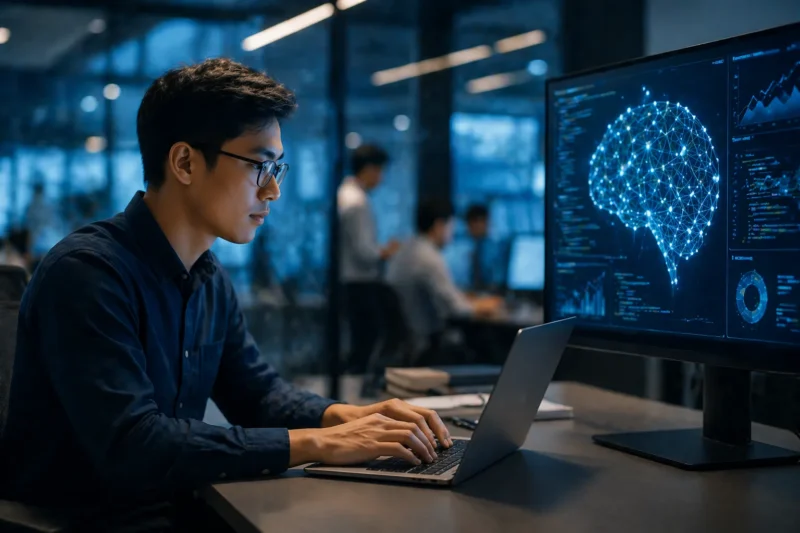 ONDA Buka Lowongan AI Specialist 2026, Cari Ahli Machine Learning untuk Transformasi Digital (Foto: AI)