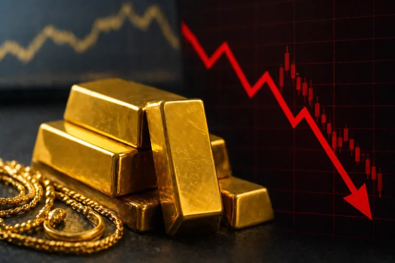Harga Emas Pegadaian 24 April 2026: Antam, UBS, dan Galeri24 Kompak Anjlok (Foto: AI)