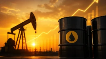 Harga Minyak Mentah Dunia Melonjak 3 Persen, Brent Tembus USD 105 per Barel (Foto: AI)