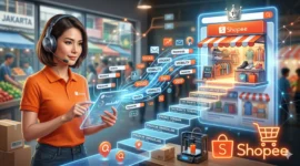 Strategi SEO Shopee Terbaru 2026, Cara Jitu Produk Muncul di Halaman Depan Tanpa Iklan (Foto: AI)