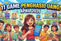 11 Game Penghasil Uang April 2026 yang Langsung Masuk ke Saldo DANA (Foto: AI)