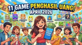 11 Game Penghasil Uang April 2026 yang Langsung Masuk ke Saldo DANA (Foto: AI)