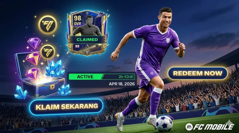 Kesempatan Terbatas!! Kode Redeem FC Mobile 18 April 2026: Cara Cepat Perkuat Skuad Impian (Foto: AI)