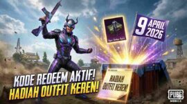 Kejutan Battle Royale! Kode Redeem PUBG Mobile 9 April 2026 Ini Beri Hadiah Outfit Keren (Foto: AI)