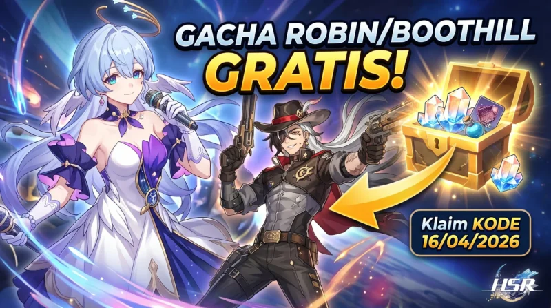 Modal Gacha Robin atau Boothill? Klaim Kode Redeem Honkai Star Rail Terbaru 16 April 2026 (Foto: AI)