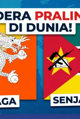 10 Bendera Paling Unik di Dunia: Ada Naga hingga Senjata AK-47!