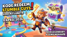 Update Terbaru: Kode Redeem Stumble Guys 9 April 2026, Siap Borong Hadiah Eksklusif? (Foto: AI)