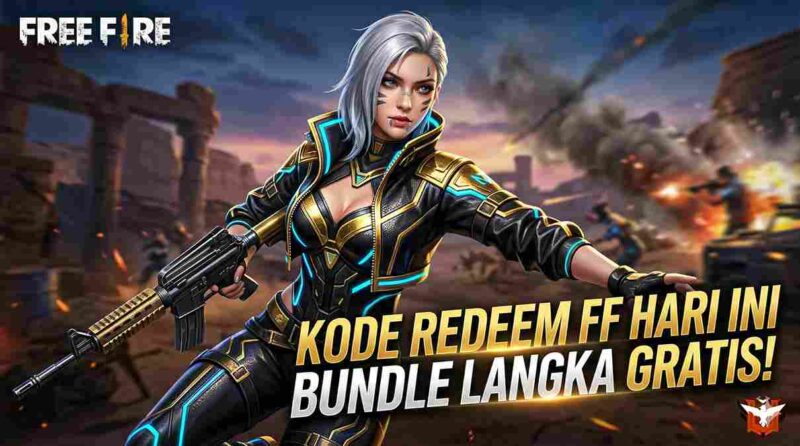 Kode Redeem Free Fire Terbaru Hari Ini 13 April 2026 Bundle Langka Gratis (Foto: AI)