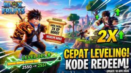 Update Pagi Ini: Kode Redeem Blox Fruits 10 April 2026 untuk Leveling Lebih Cepat (Foto: AI)