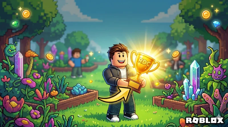 Kode Redeem Grow A Garden April 2026 Terbaru: Klaim RDC Award Gratis (Foto: AI)