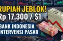 Rupiah Tembus Rp 17.300 per Dolar AS, Bank Indonesia Mulai Intervensi Pasar (Foto: AI)