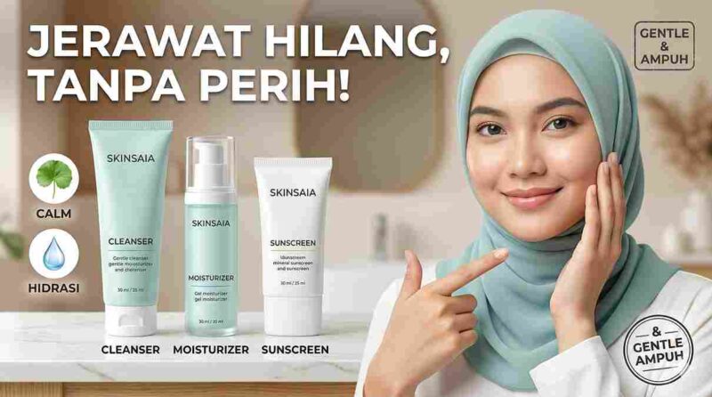 Skincare Rutin Ini Ampuh Atasi Jerawat Tanpa Bikin Kulit Perih (Foto: AI)