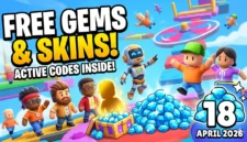 Banjir Gems Gratis! Berikut Daftar Kode Redeem Stumble Guys 18 April 2026 yang Masih Aktif (Foto: AI)