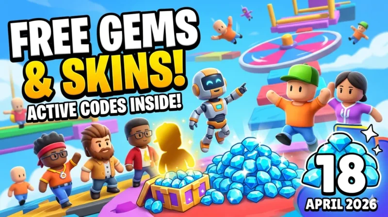 Banjir Gems Gratis! Berikut Daftar Kode Redeem Stumble Guys 18 April 2026 yang Masih Aktif (Foto: AI)