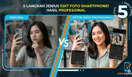 Cara edit foto di HP hasil profesional