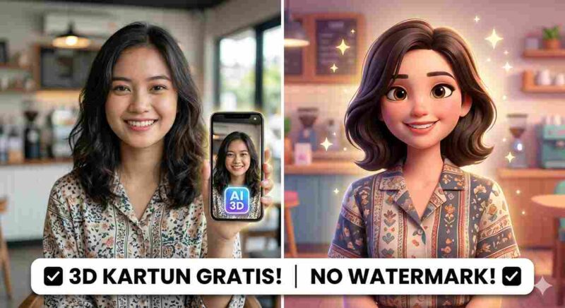 Ubah Gaya di Media Sosial: Tren Foto Kartun 3D yang Bikin Feed Makin Estetik (Nd)