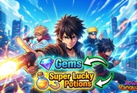 Update Besar Anime Vanguards 20 April 2026: Amankan Gems & Super Lucky Potion Sebelum Hangus! (Foto: AI)