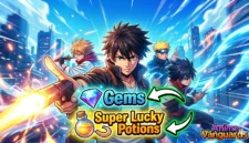 Update Besar Anime Vanguards 20 April 2026: Amankan Gems & Super Lucky Potion Sebelum Hangus! (Foto: AI)