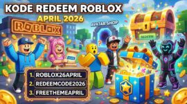Jangan Lewatkan Hadiahnya, Cek List Kode Redeem Roblox Terbaru Edisi April 2026 (Foto: AI)