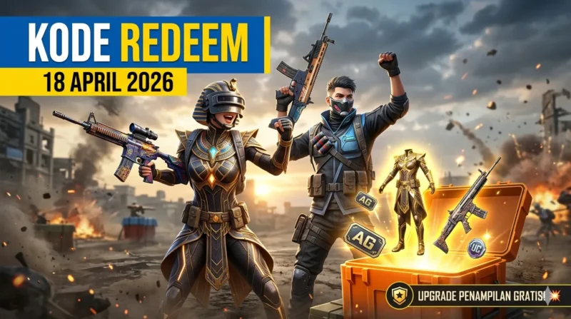 Jangan Sampai Terlewatkan! Kode Redeem PUBG Mobile 18 April 2026: Peluang Upgrade Penampilan Tanpa UC (Foto: AI)